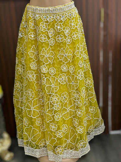 Yellow lehenga set