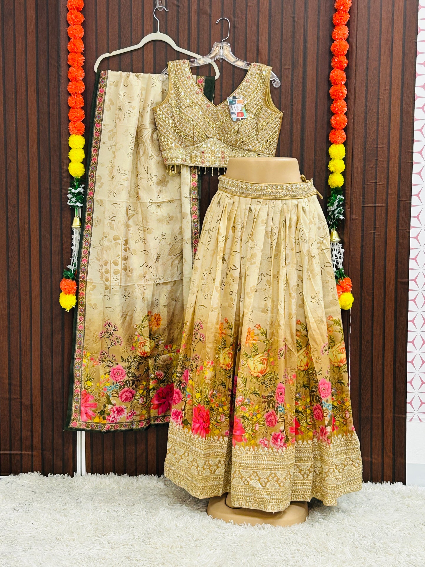 Wedding guest collection: lehenga Choli set