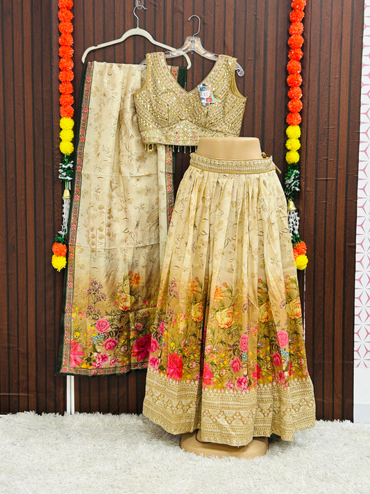 Wedding guest collection: lehenga Choli set