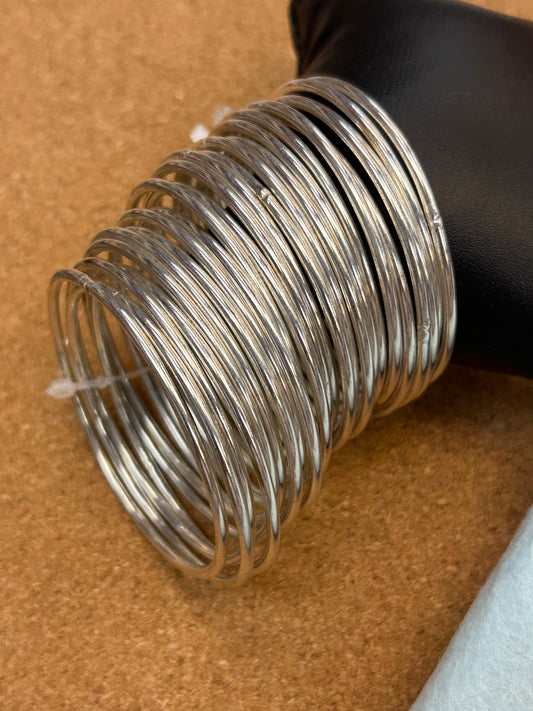 Silver bangles 2.2