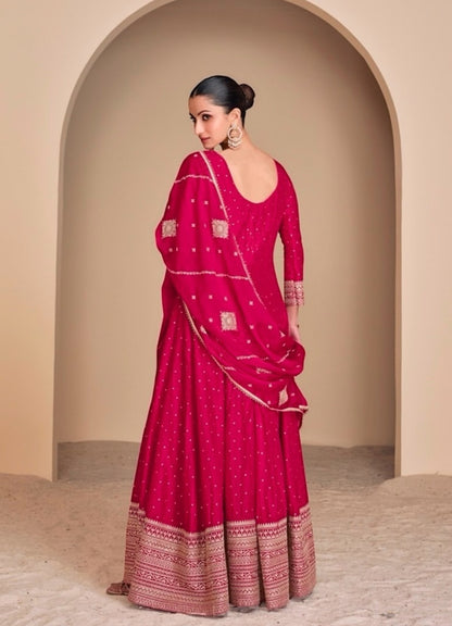 Leela: Long Anarkali dress