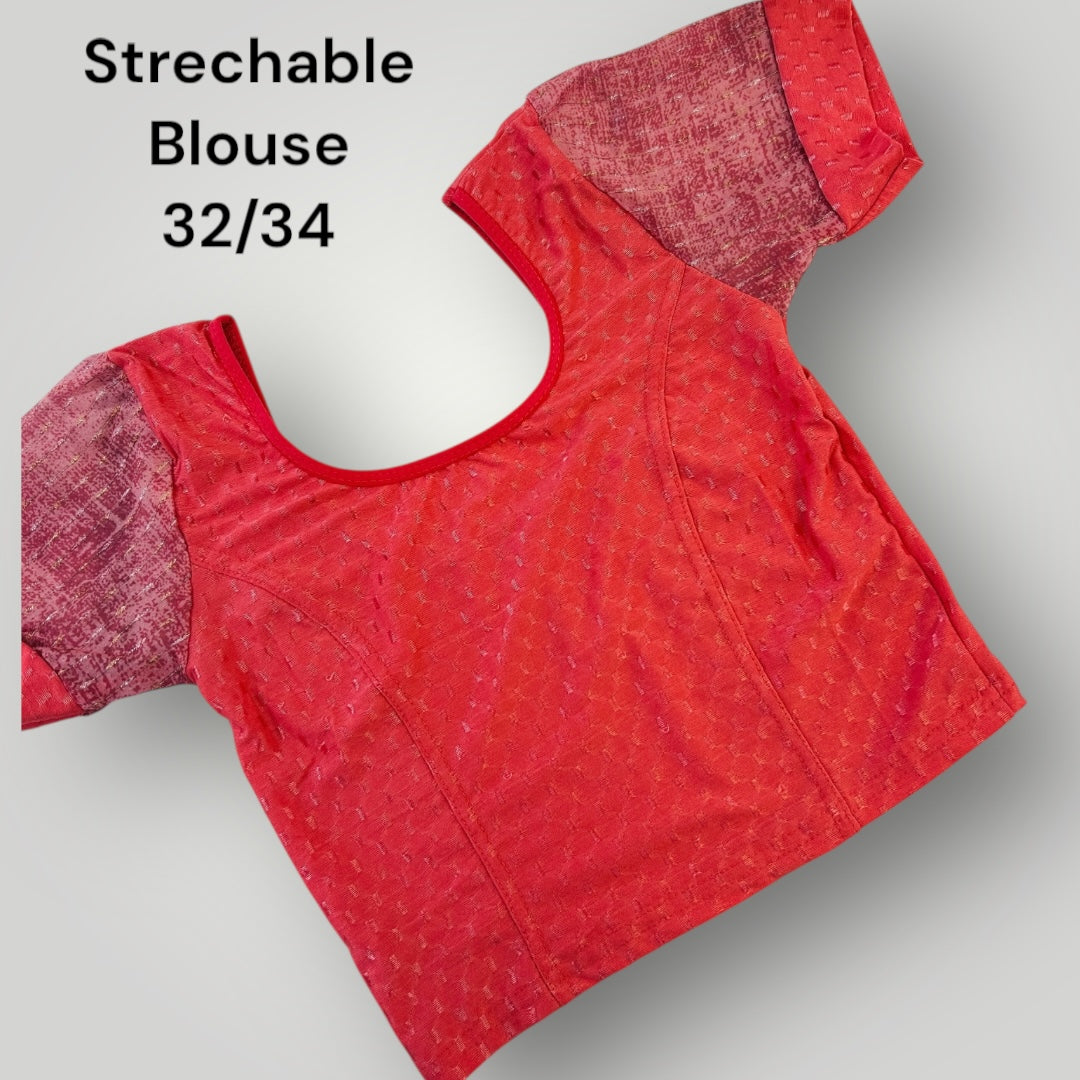 Pink Strechable blouse
