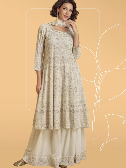 Asha : heavy party wear suits