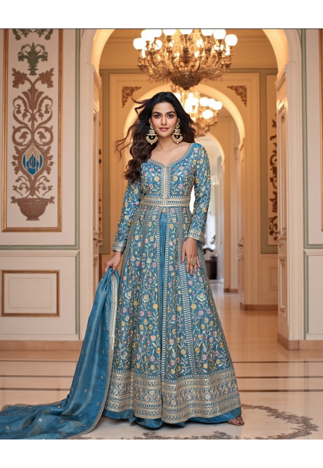 Pragya: party wear long gown