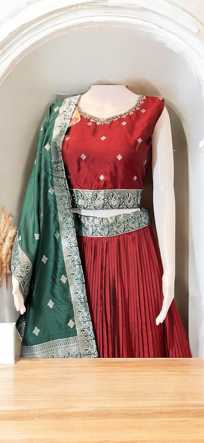 Silk Lehenga choli set