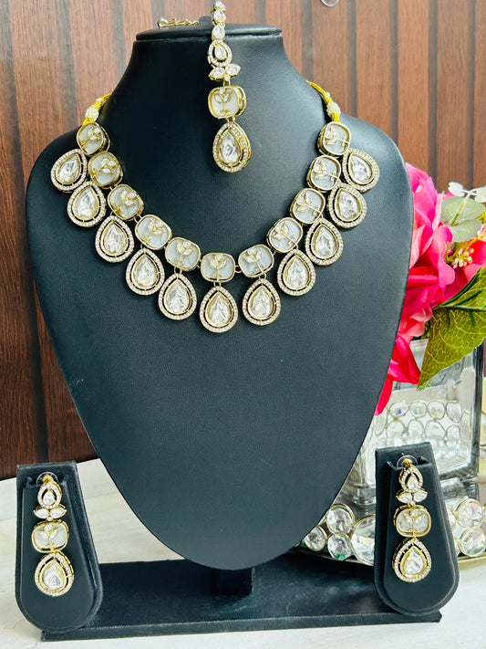 Moissanite Necklace set