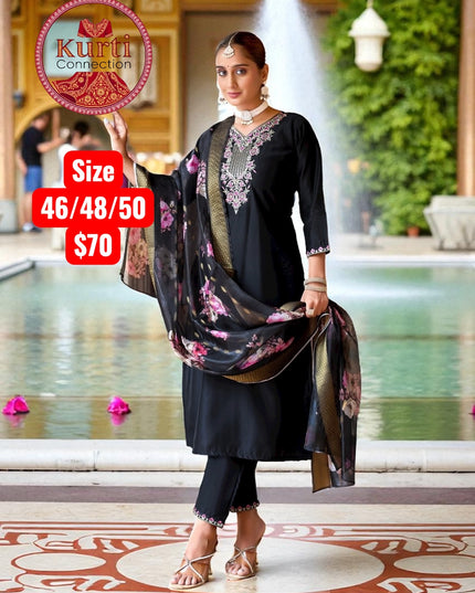 Malhar : Plus size Kurti sets