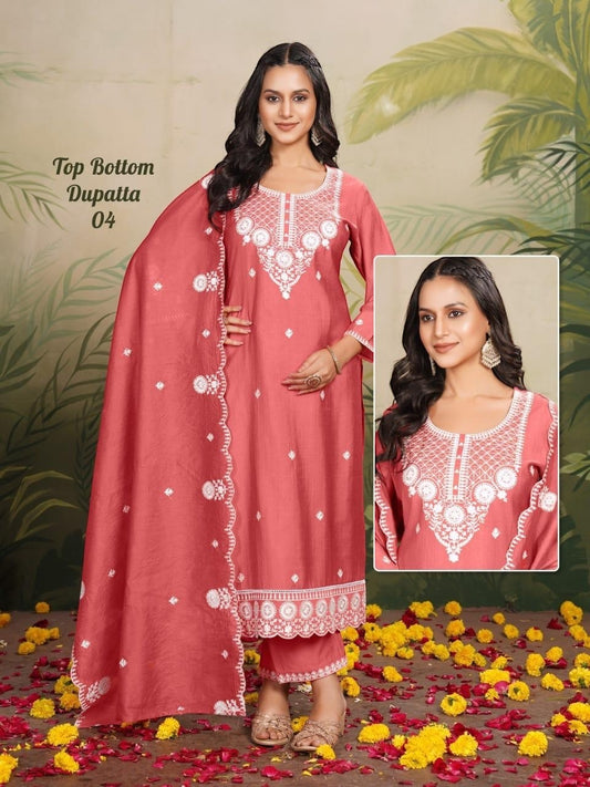 Linen cotton Kurti set