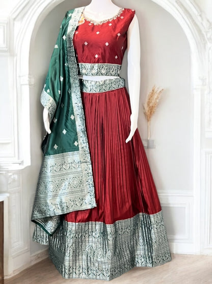 Silk Lehenga choli set