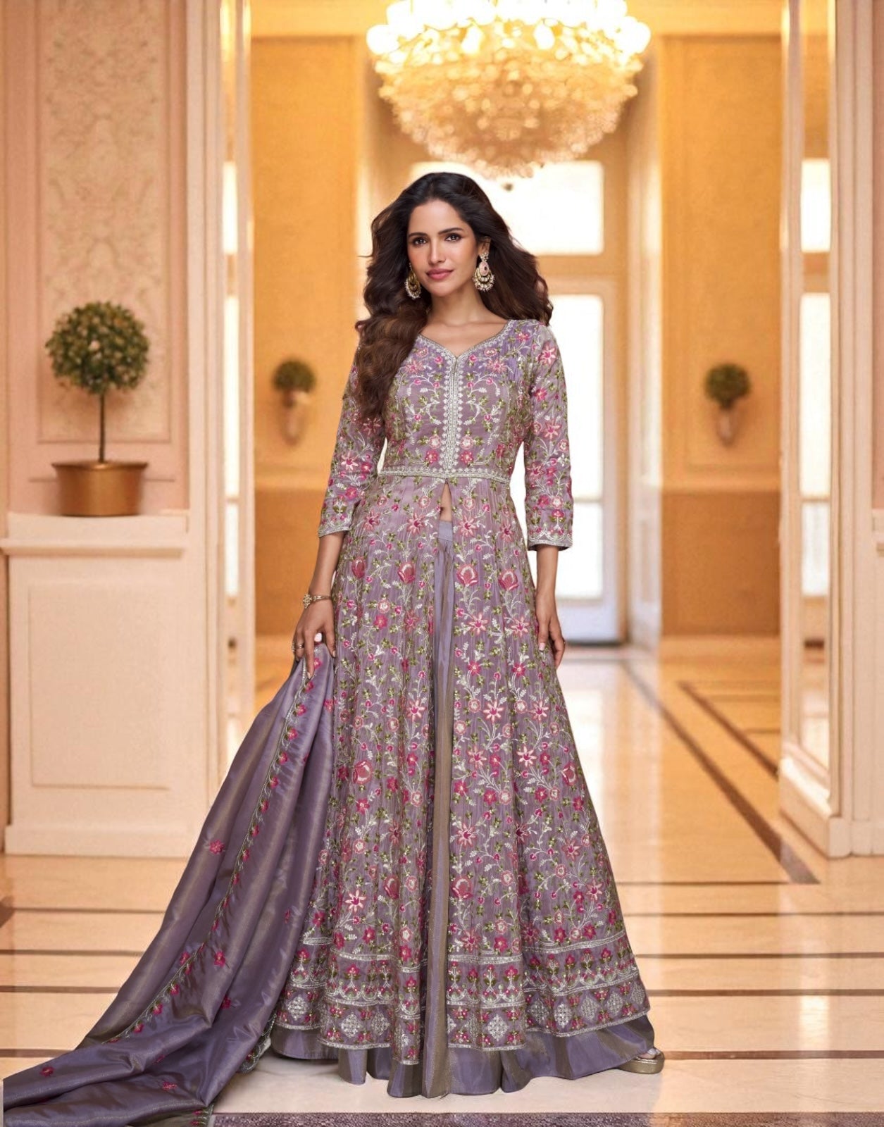 Pragya: party wear long gown