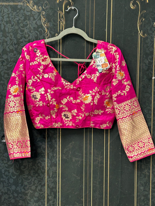 Banarasi silk blouse
