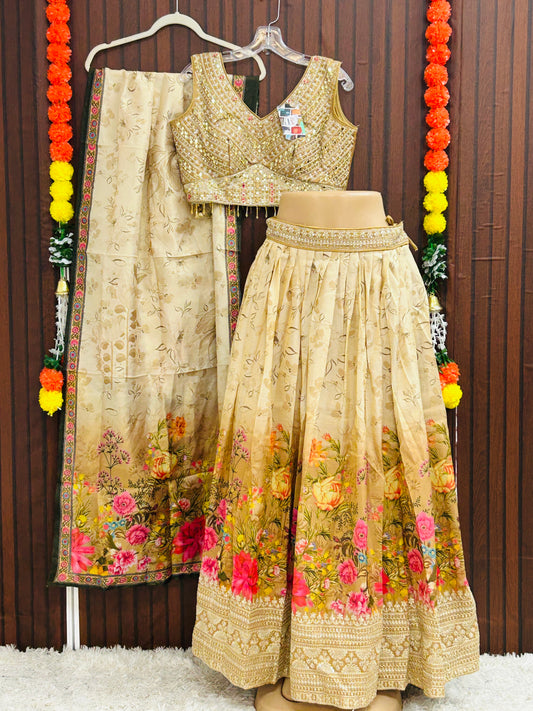 Wedding guest collection: lehenga Choli set