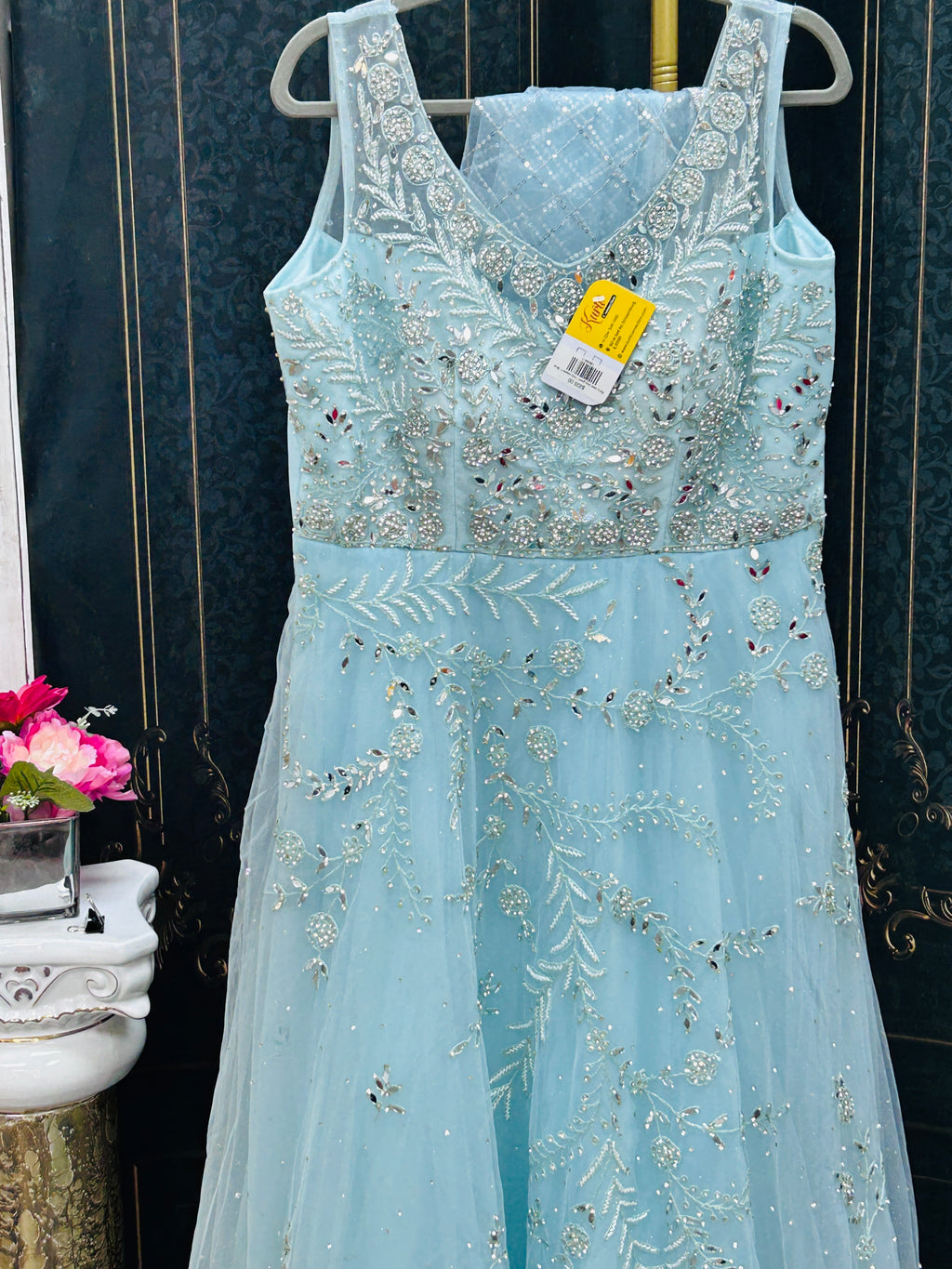 Party wear long gown : Indo western
