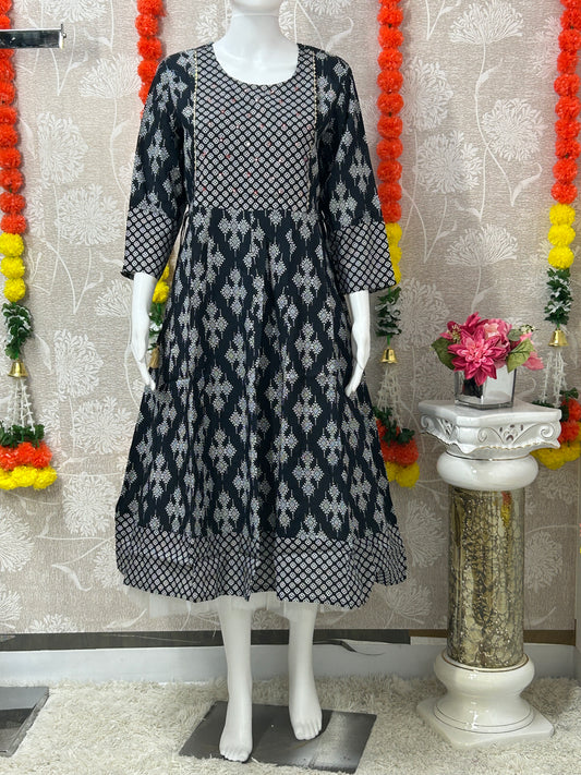 Cotton long Kurti