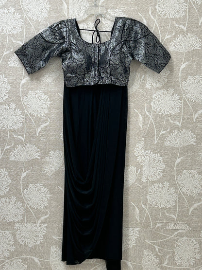 Readymade saree with blouse