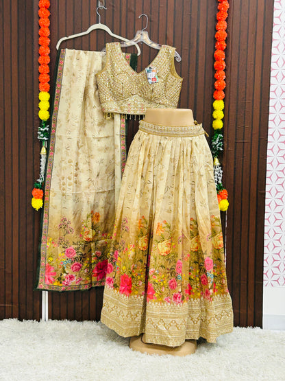 Wedding guest collection: lehenga Choli set