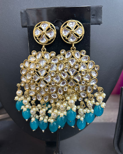 Kundan earrings