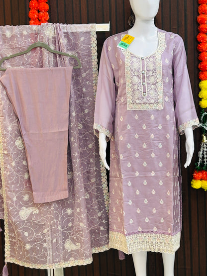 Light purple salwar set