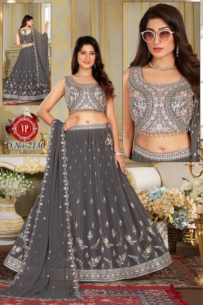 Georgette lehenga Choli set