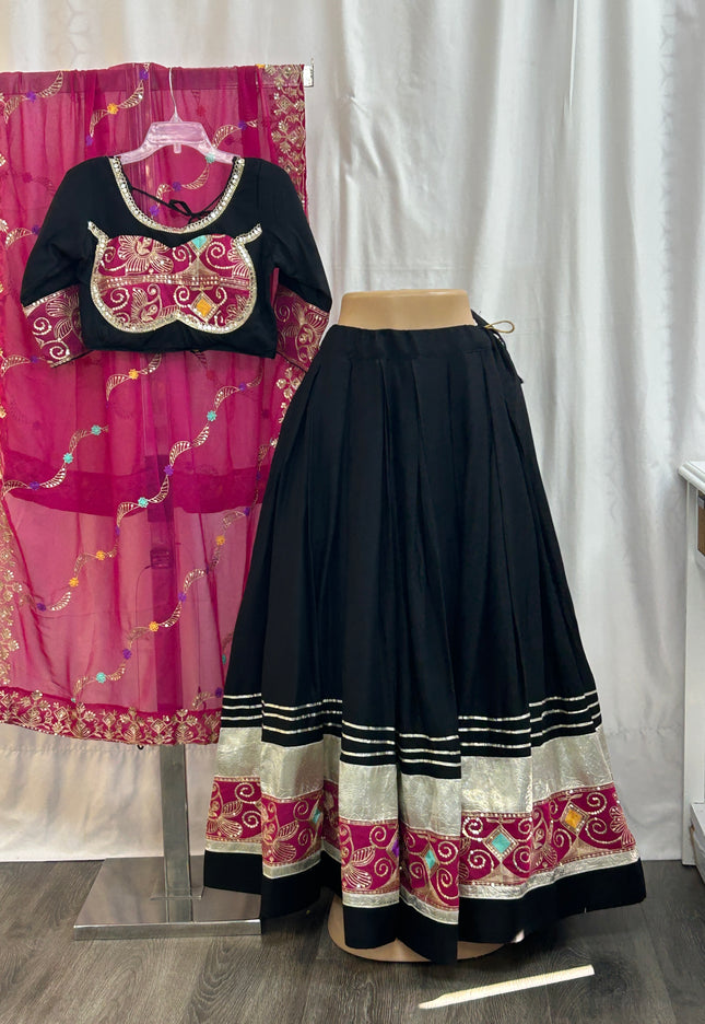 Garba : cotton chaniya choli set