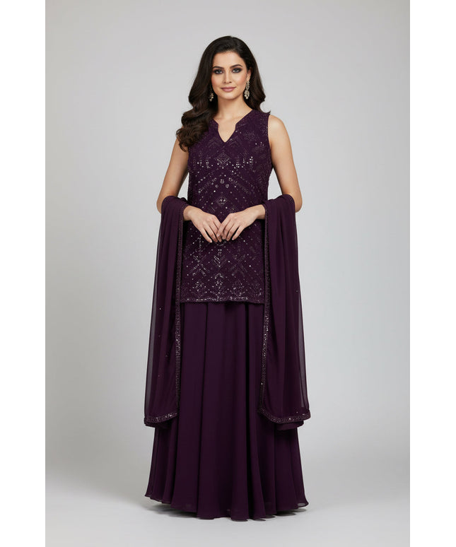 Party wear Sharara suit