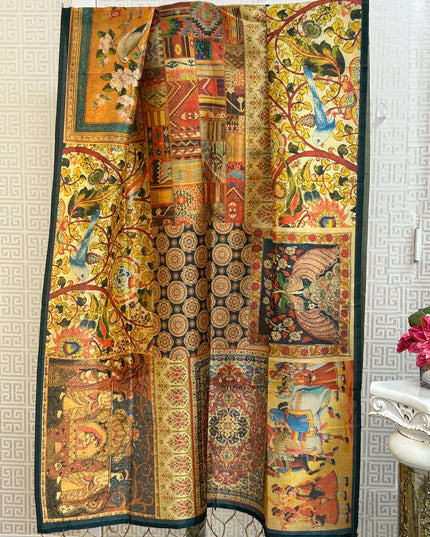 Silk dupatta : digital print