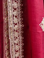 Banarasi salwar suit with heavy dupatta