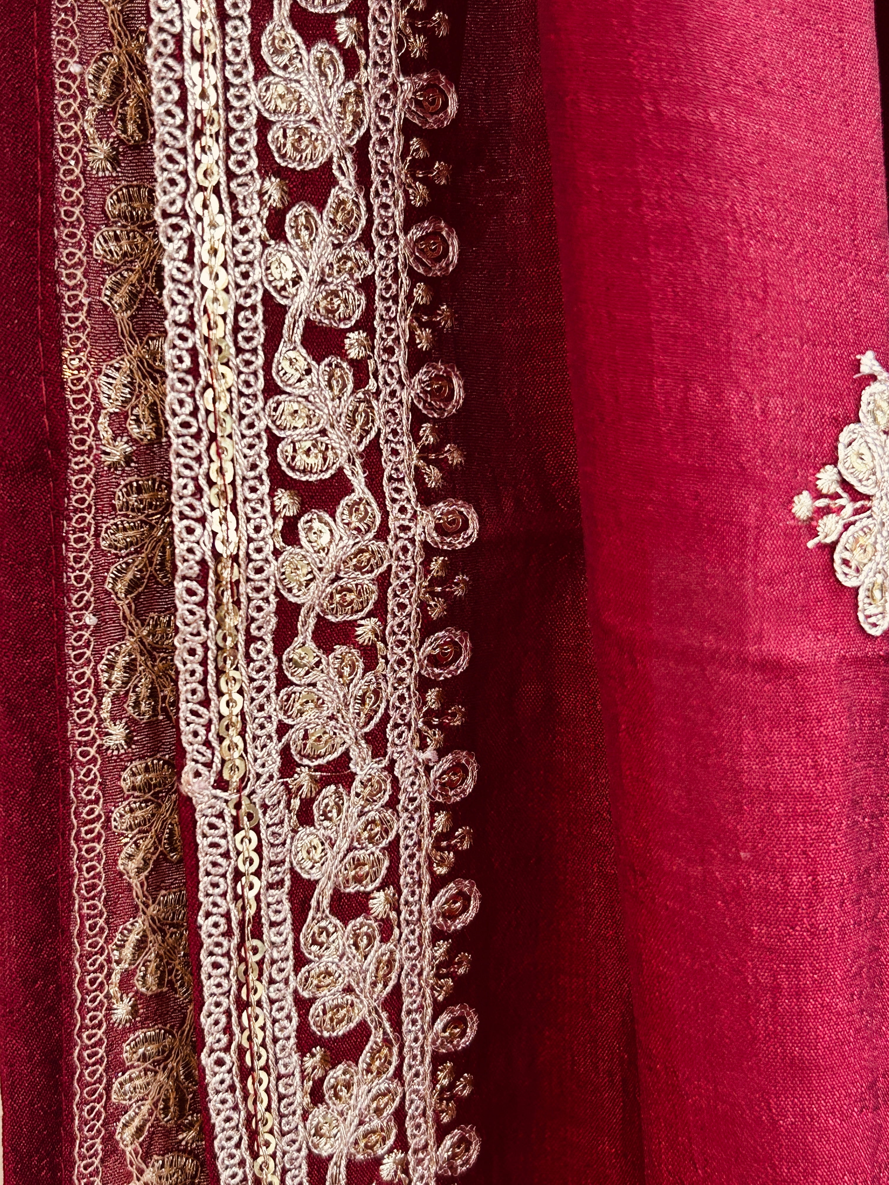Banarasi salwar suit with heavy dupatta
