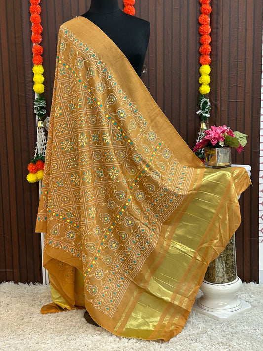 Gajji silk dupatta