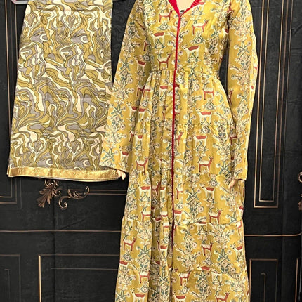 Chanderi-silk-kurti-set-Kurti-Connection-USA-9869259 - Kurti Connection USA