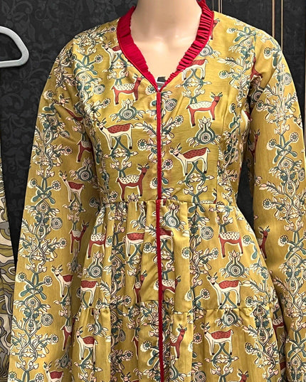 Chanderi-silk-kurti-set-Kurti-Connection-USA-9869317 - Kurti Connection USA