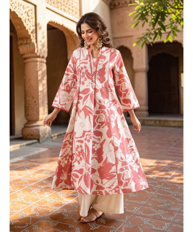 Cotton co ord set soft: plazzo set