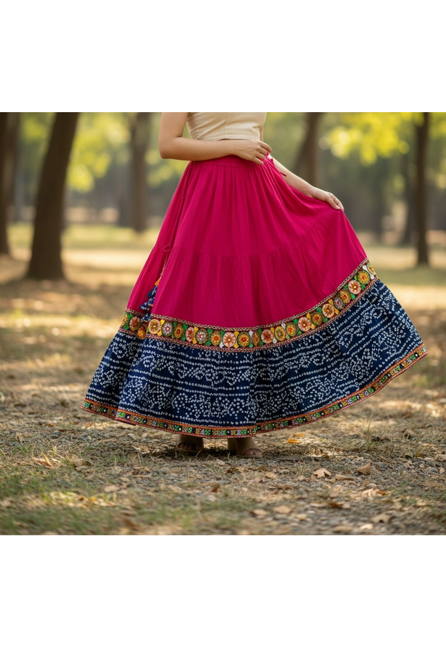 Jaipur cotton skirt