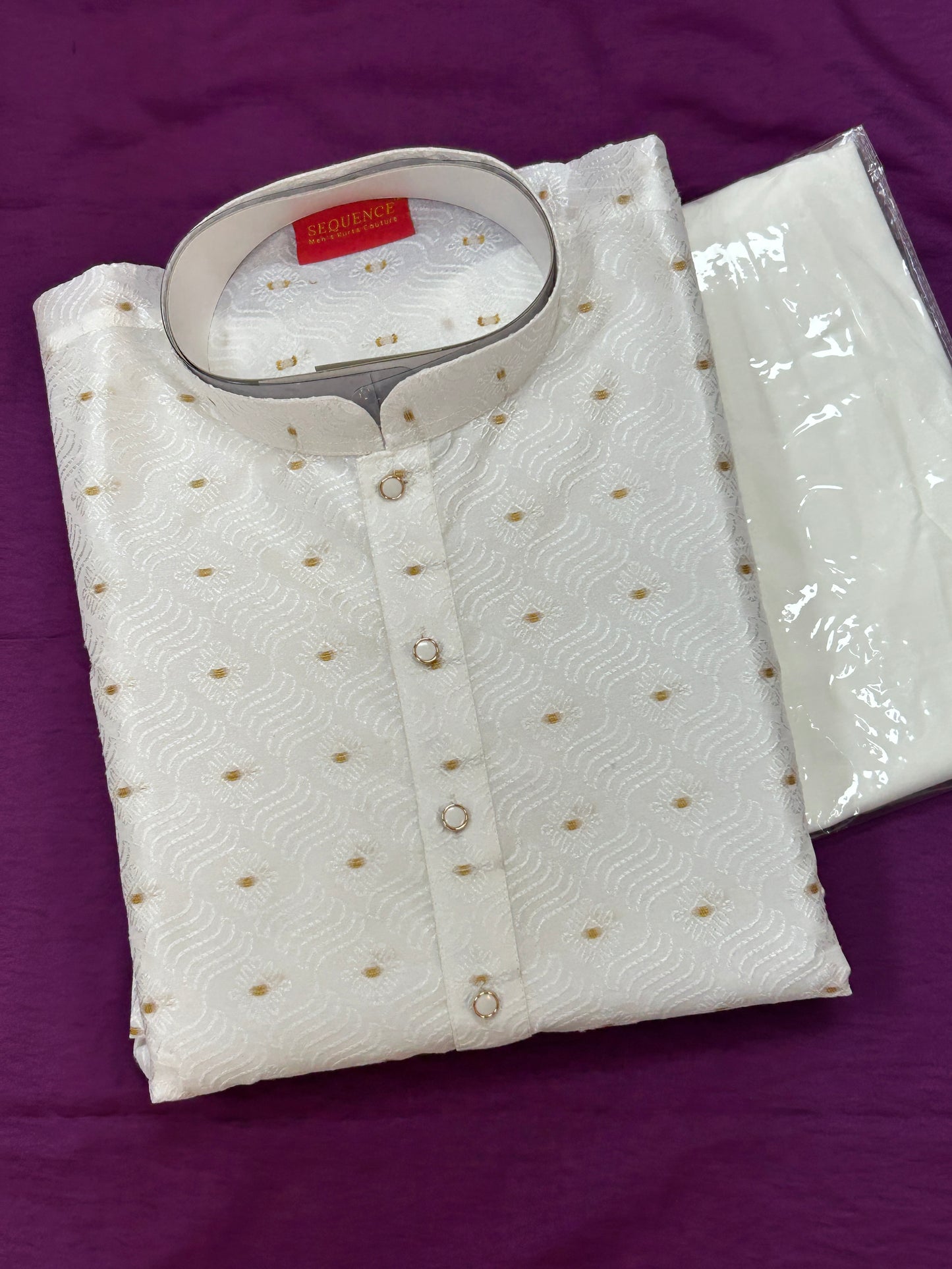 Silk kurta set for boys
