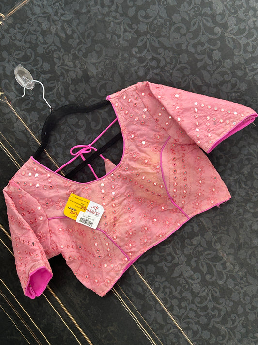 Mirror work blouse