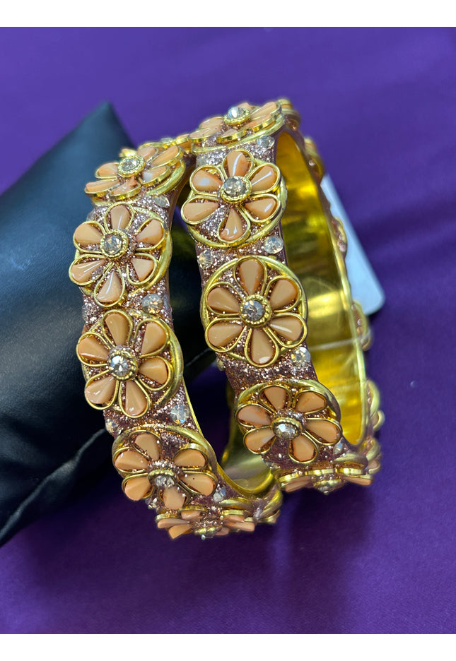Size 2.6 set of 2 bangles - Kurti Connection USA