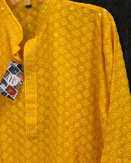 Soft Cotton kurta for men/ Boys, Short kurta - Kurti Connection USA