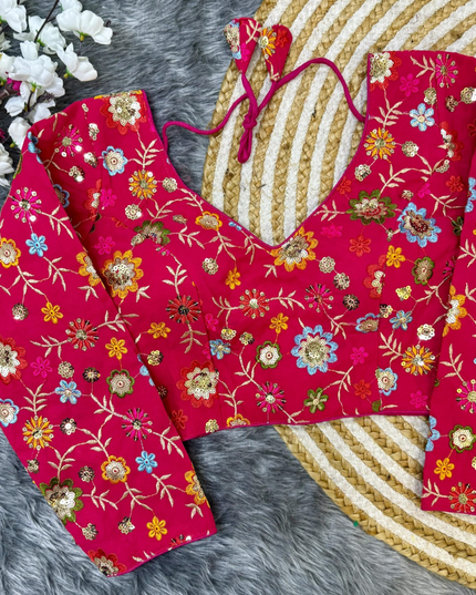 Georgette blouses - Kurti Connection USA