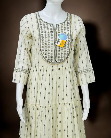 Khadi Cotton Kurti - Kurti Connection USA