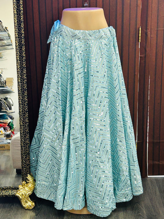 Sequin lehenga Skirt
