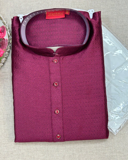 Silk kurta pajama set - Kurti Connection USA