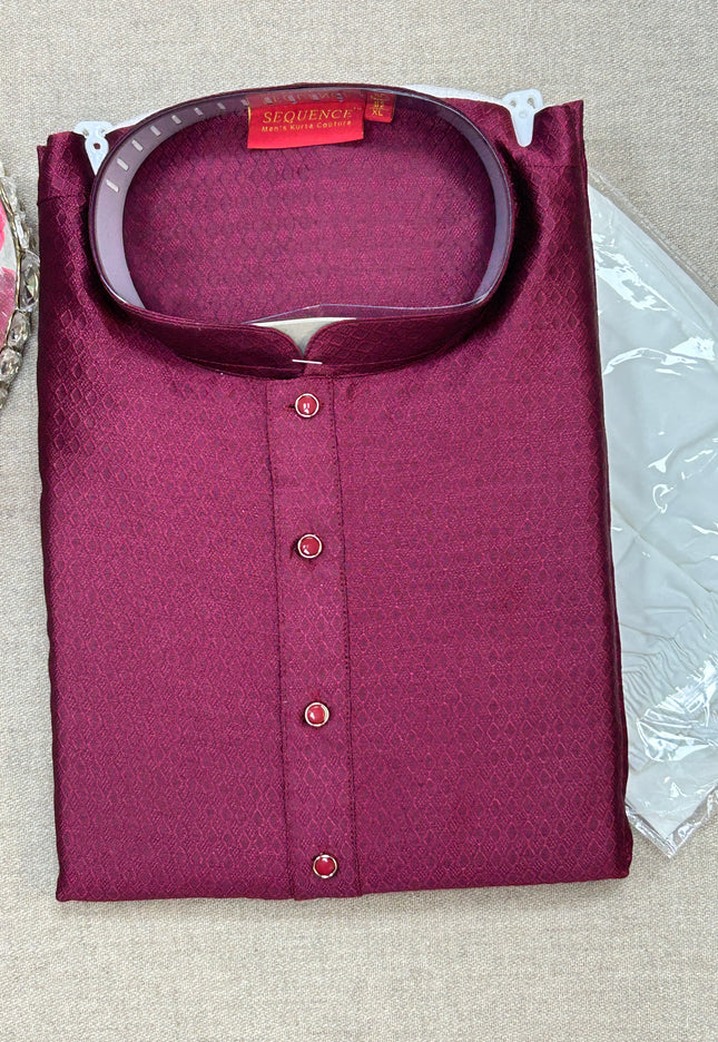 Silk kurta pajama set - Kurti Connection USA