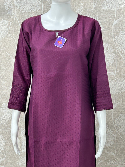 Purple kurti