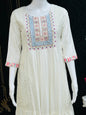 Off white long kurti