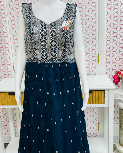 Party wear long kurti - Kurti Connection USA