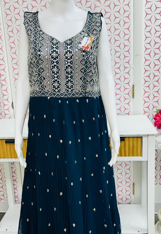 Party wear long kurti - Kurti Connection USA