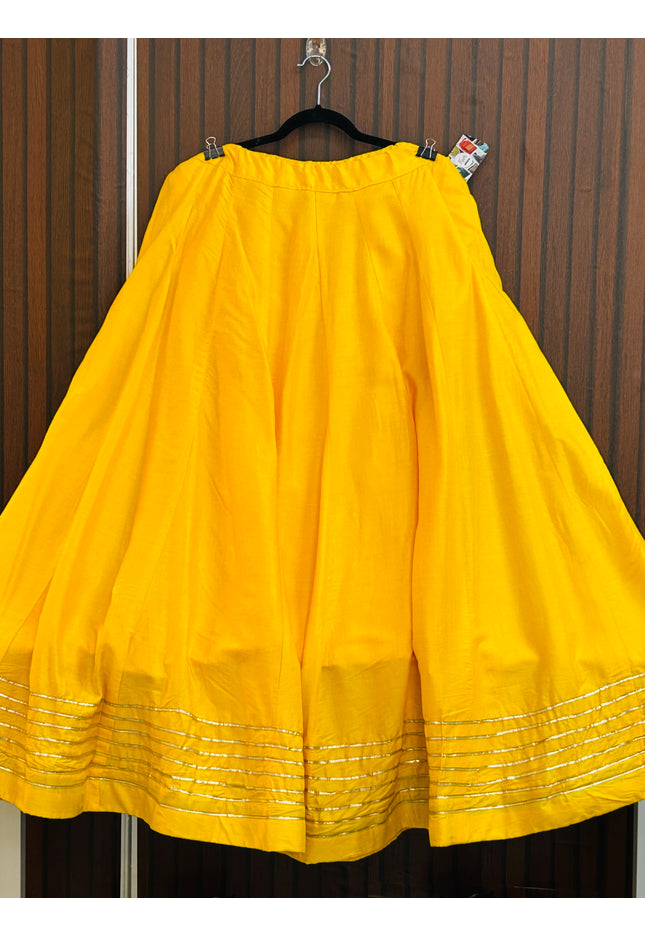 Cotton silk lehenga - Kurti Connection USA