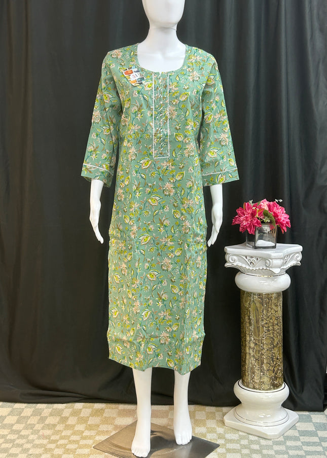 Cotton Kurti | printed cotton Kurti