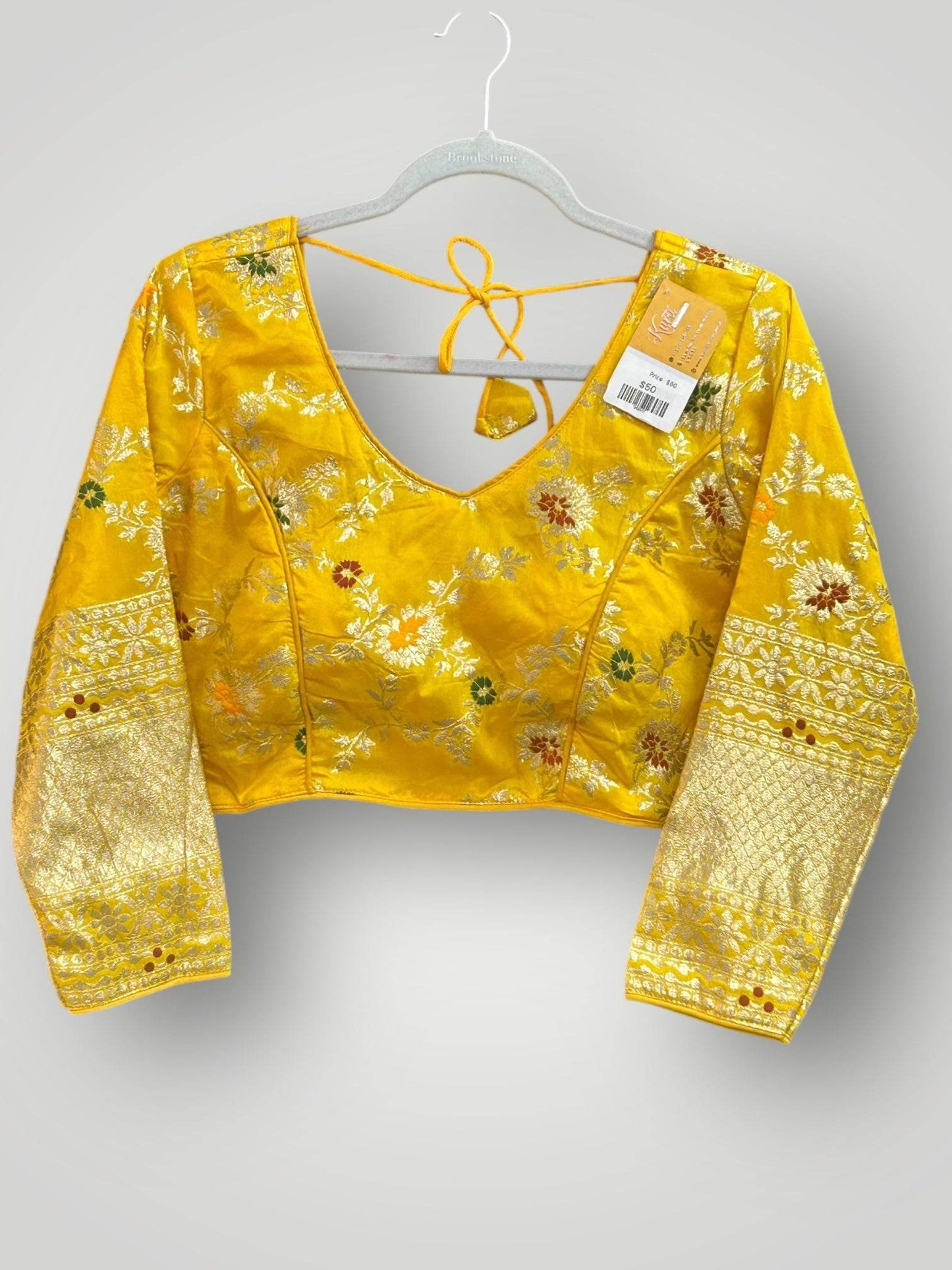 Readymade blouse : banarasi - Kurti Connection USA
