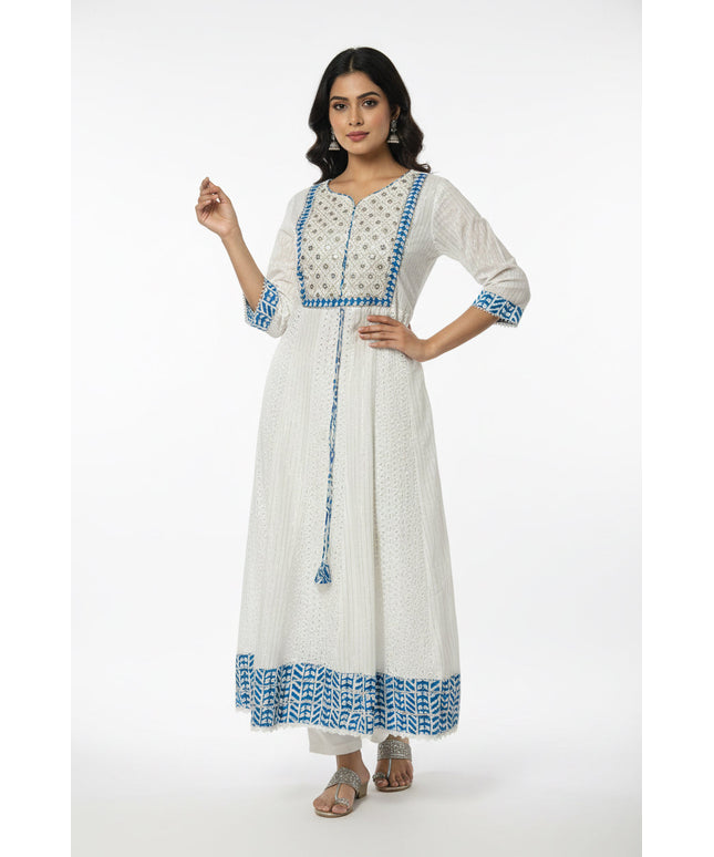 Cotton long kurti